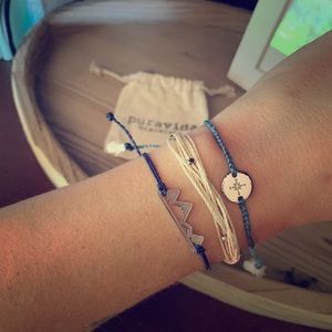 Pura Vida Wanderlust Pack Bracelets Like New